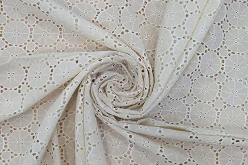 Boski Schiffli Embroidery Fabrics